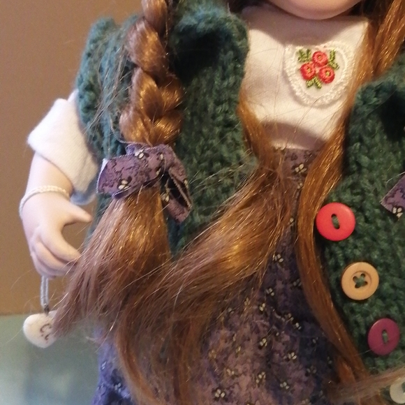Cottage Collectables authentic Pippi porcelain doll, Pippi Longstocking … - Picture 3 of 9